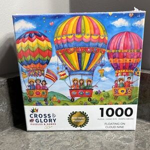 Colorful Hot Air Balloon Puzzle - 1000 Pieces